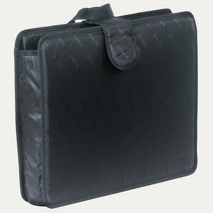 Mallette à roulettes Mancini 90458 noire, housse amovible pour ordinateur portable incluse