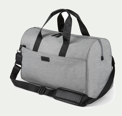 Bugatti Reborn Duffle Bag - Convertible Eco-Friendly Hybrid in Grey
