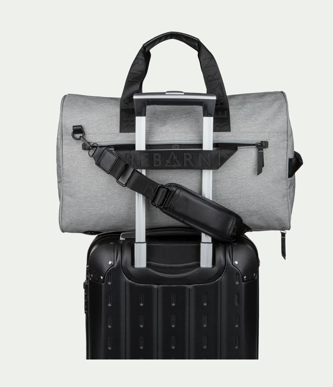 Bugatti Reborn Duffle Bag - Convertible Eco-Friendly Hybrid in Grey