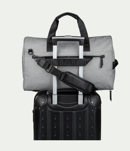 Bugatti Reborn Duffle Bag - Convertible Eco-Friendly Hybrid in Grey