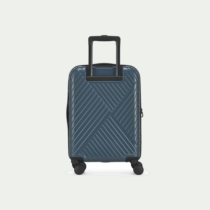 Bugatti Berlin carry-on suitcase in slate, rear view