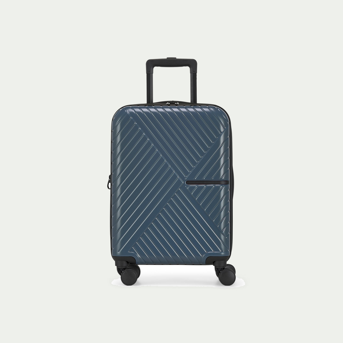 Bugatti Berlin carry-on suitcase in slate, front view