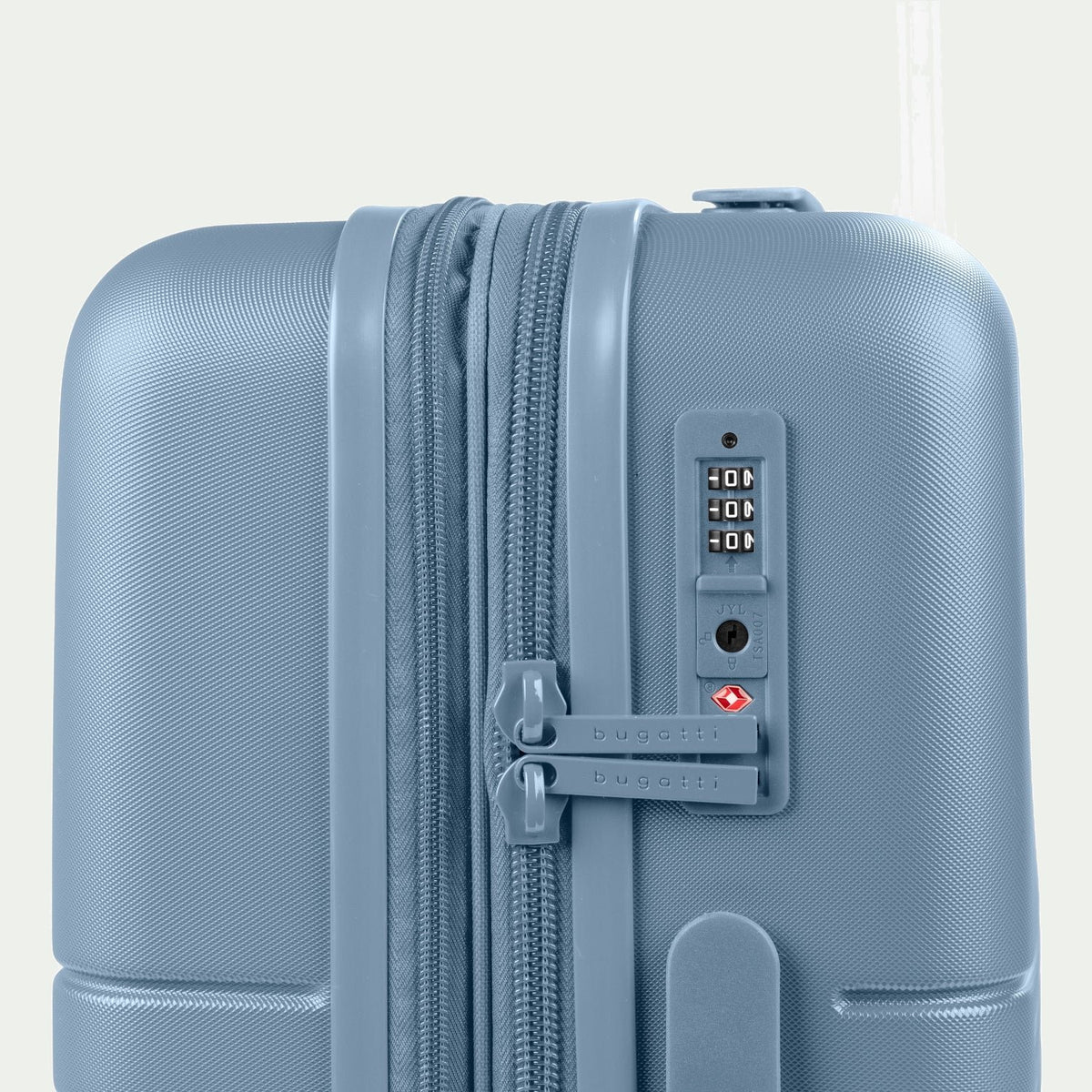Bugatti Birmingham carry-on luggage in blue – detail view