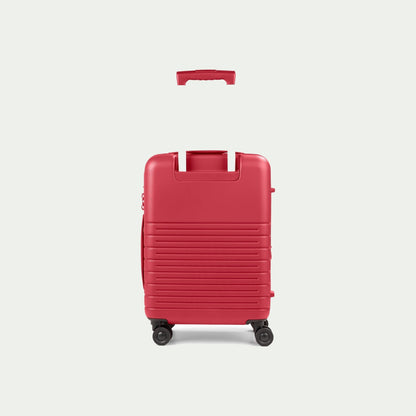 Bugatti Birmingham carry-on luggage in red – rear view