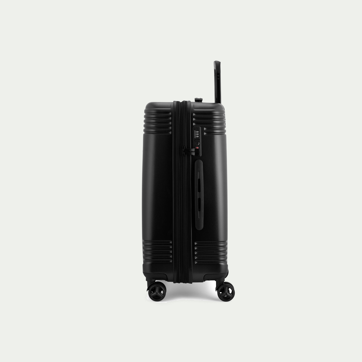 Bugatti Nashville 24-inch suitcase in black, side view