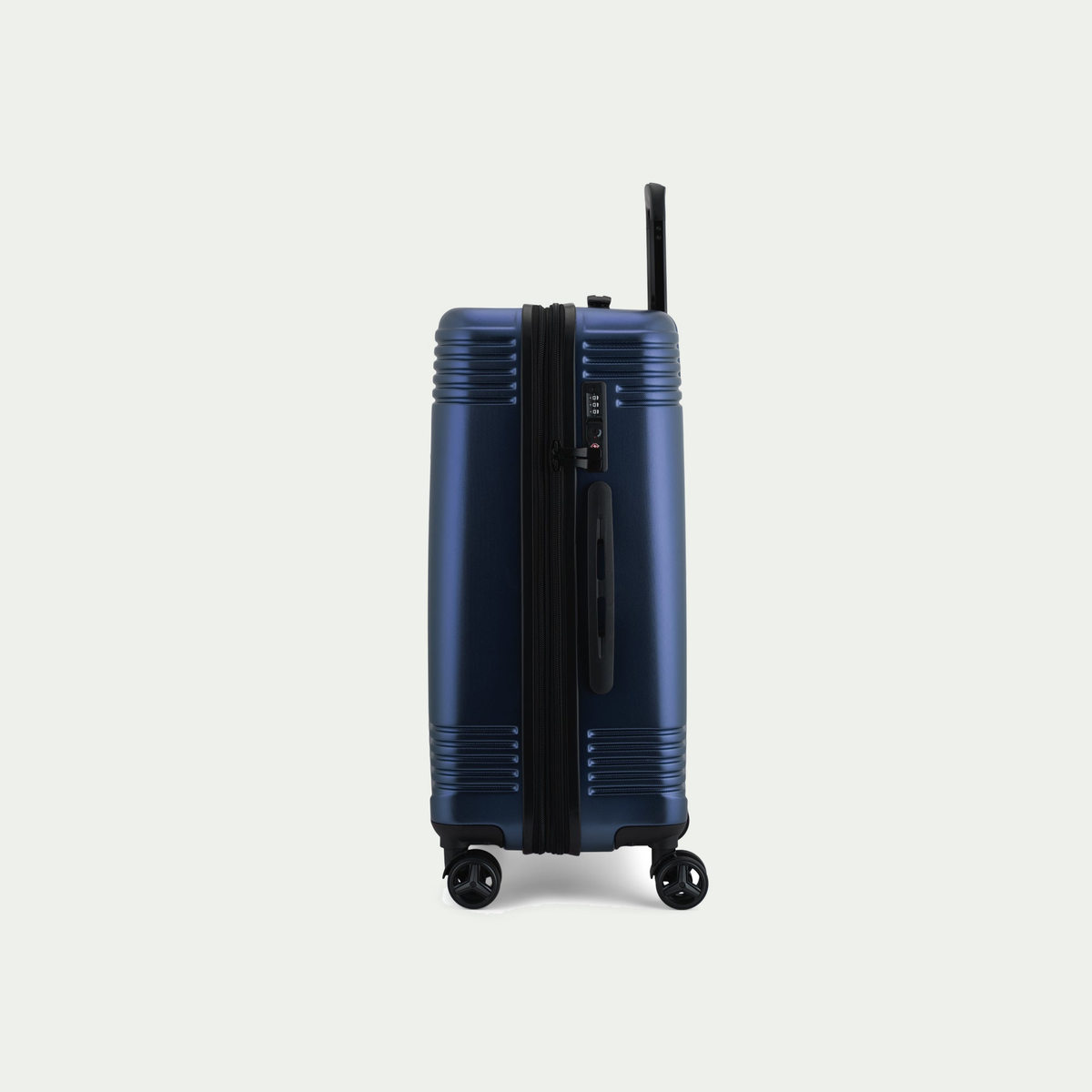 Bugatti Nashville 24-inch suitcase in navy, side view