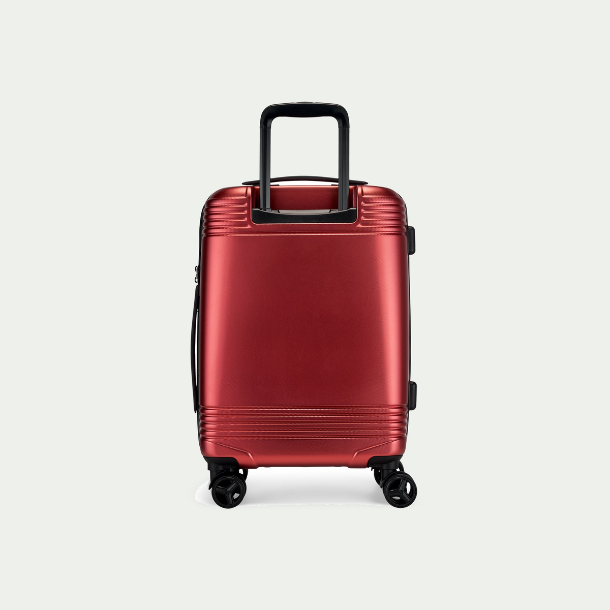 Bugatti Nashville carry-on suitcase in red, rear view