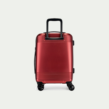 Bugatti Nashville carry-on suitcase in red, rear view