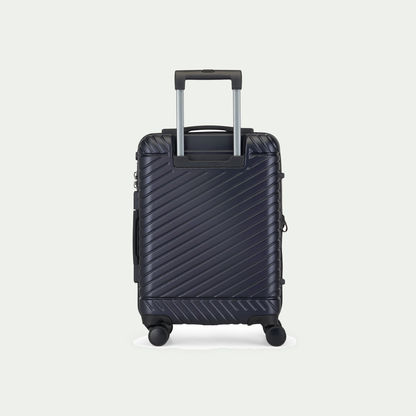 Bugatti Oslo carry-on suitcase in navy, rear view