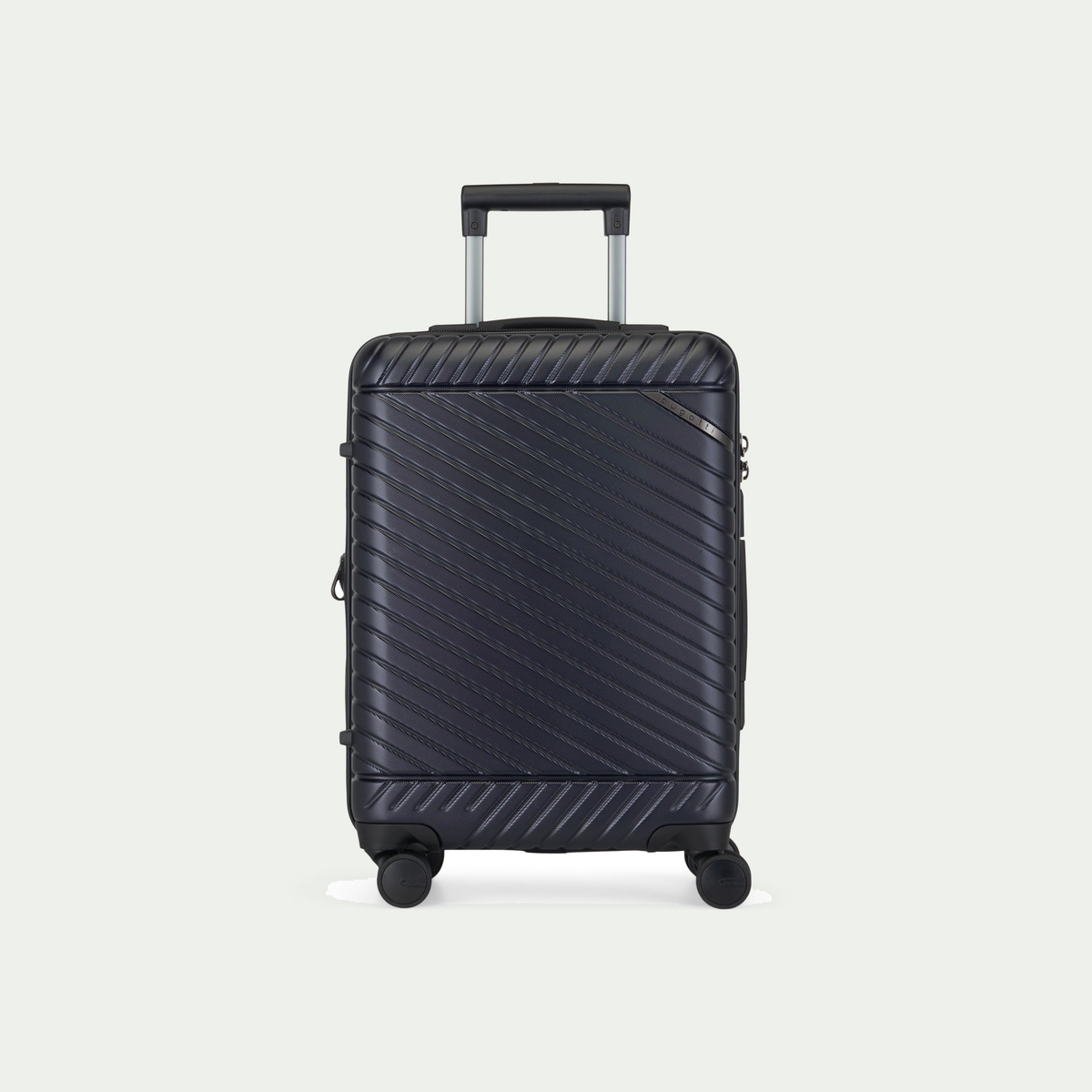 Bugatti Oslo carry-on suitcase in navy, front view