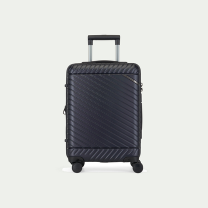 Bugatti Oslo carry-on suitcase in navy, front view