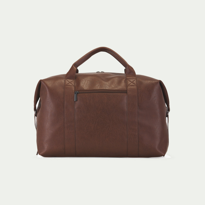 Bugatti Palermo duffle bag in cognac, rear view