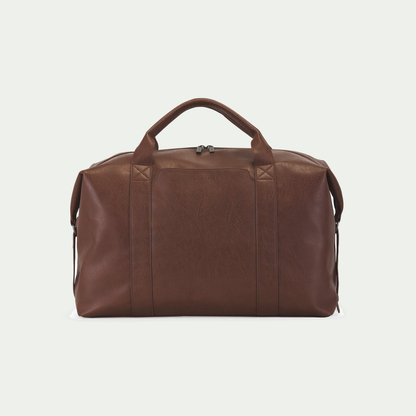 Bugatti Palermo duffle bag in cognac, front view