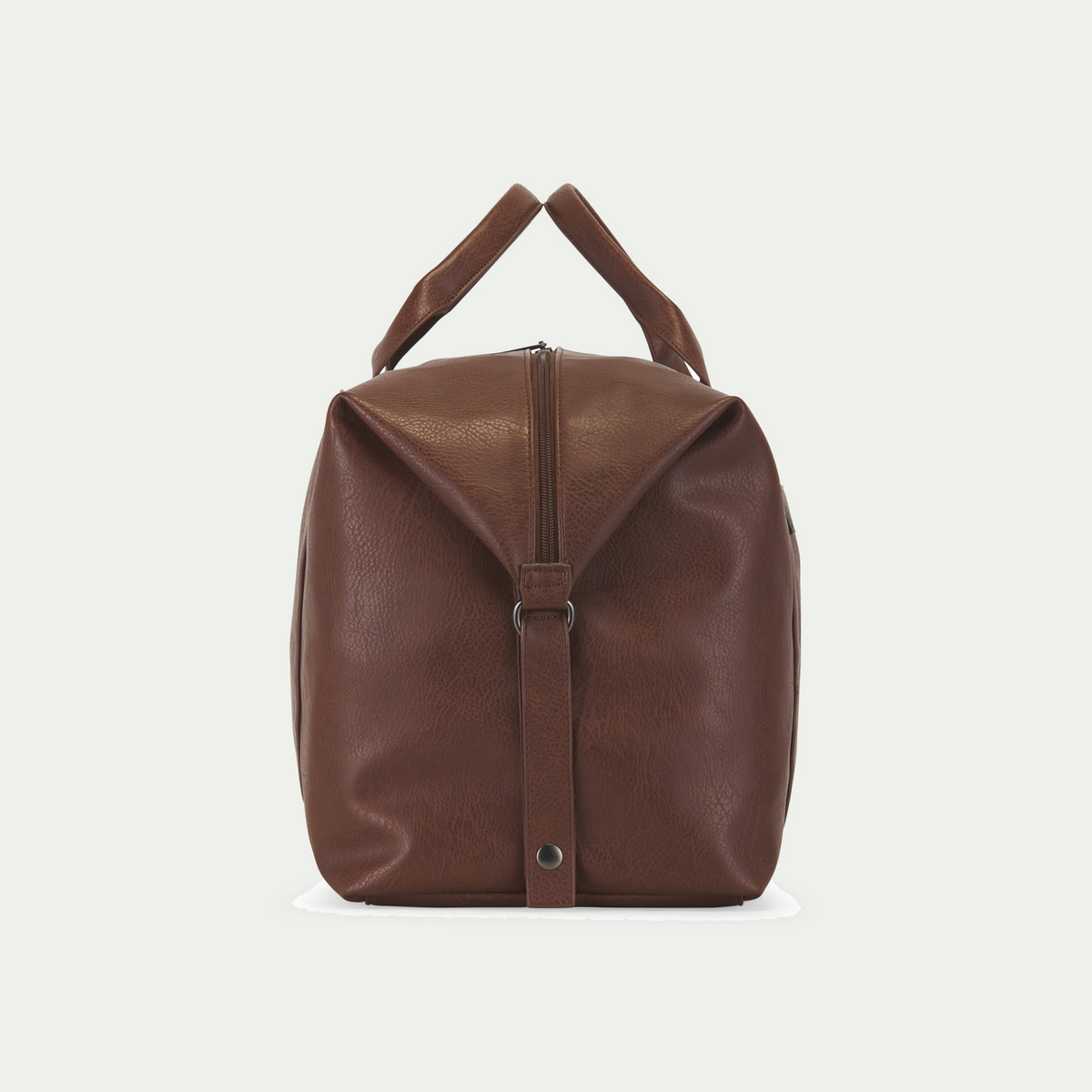 Bugatti Palermo duffle bag in cognac, side view