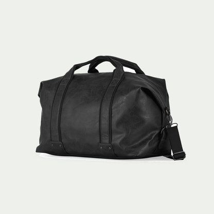 Bugatti Valentino duffle bag in black, three-quarter view