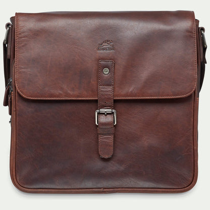 Mancini Buffalo 99-5463, coloris brun, sac pour tablette, vue de face