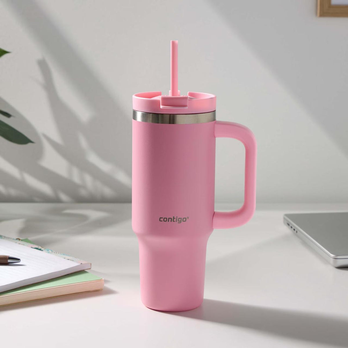 Contigo Streeterville Leak-Proof Tumbler - 30 oz Vacuum Insulated in Pink