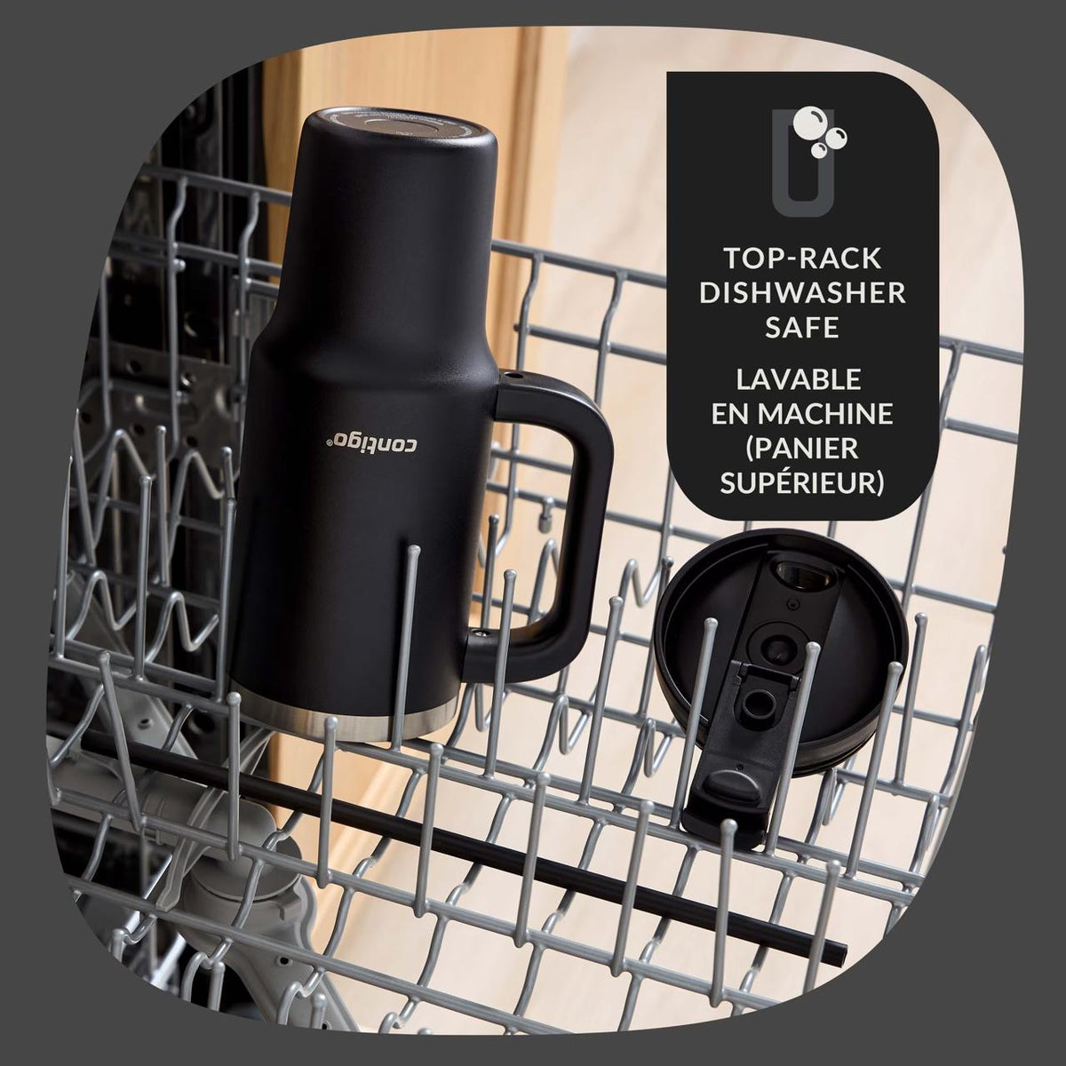 Contigo Streeterville Leak-Proof Tumbler - 30 oz Vacuum Insulated in Black