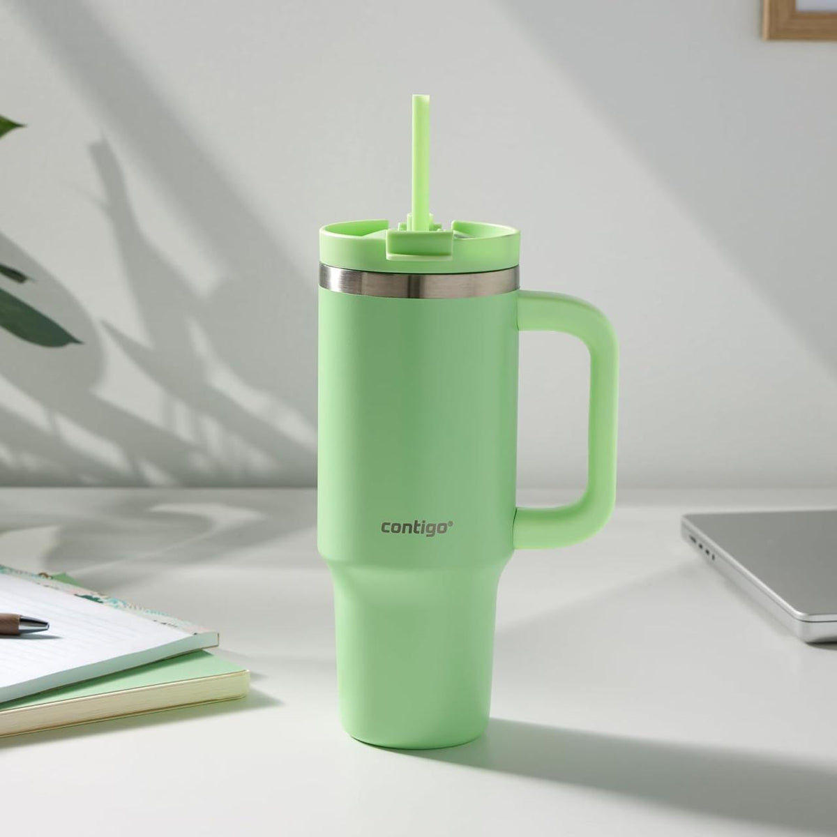Contigo Streeterville Leak-Proof Tumbler - 30 oz Vacuum Insulated in Green