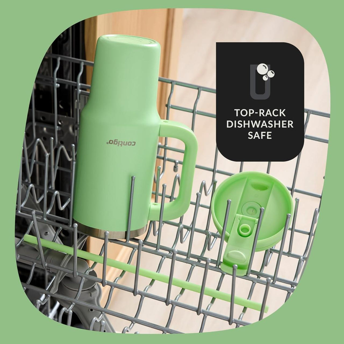 Contigo Streeterville Leak-Proof Tumbler - 30 oz Vacuum Insulated in Green