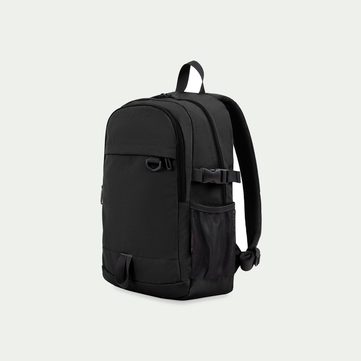 Swiss Mobility Urban Pro Backpack Black, three-quarter view