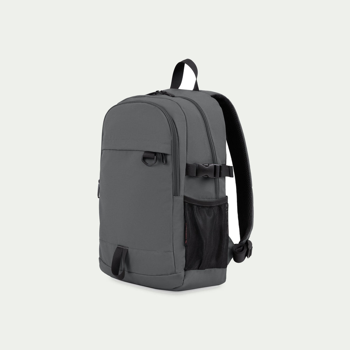 Swiss Mobility Urban Pro Backpack Grey, three-quarter view