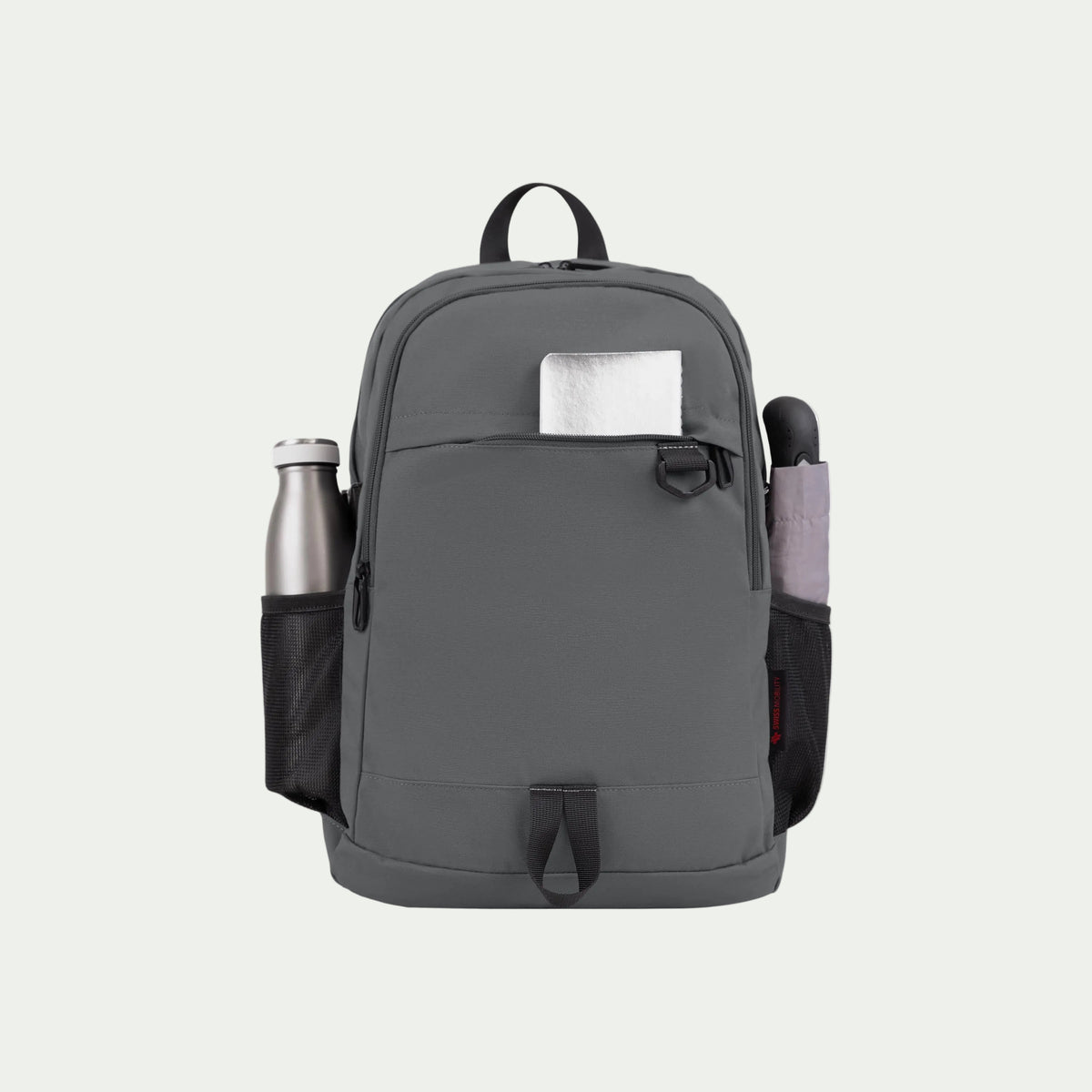 Swiss Mobility Urban Pro Backpack Grey, front slip pocket with tablet
