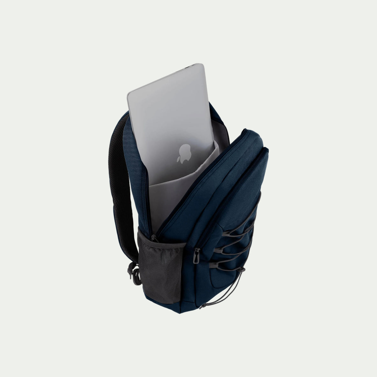 Swiss Mobility Urban Pro Backpack Navy, laptop compartment with laptop