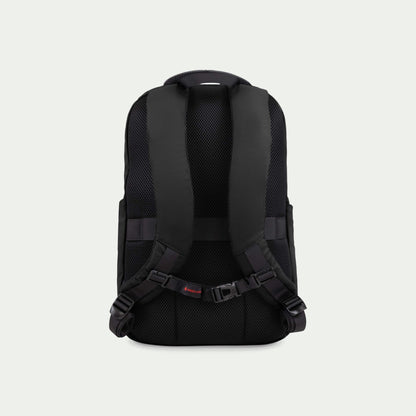 Swiss Mobility Active City Backpack Black, rear view