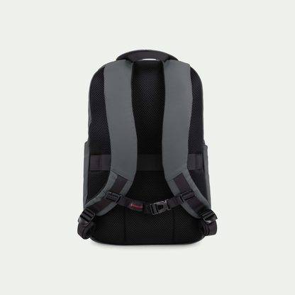 Swiss Mobility Active City Backpack Grey, rear view
