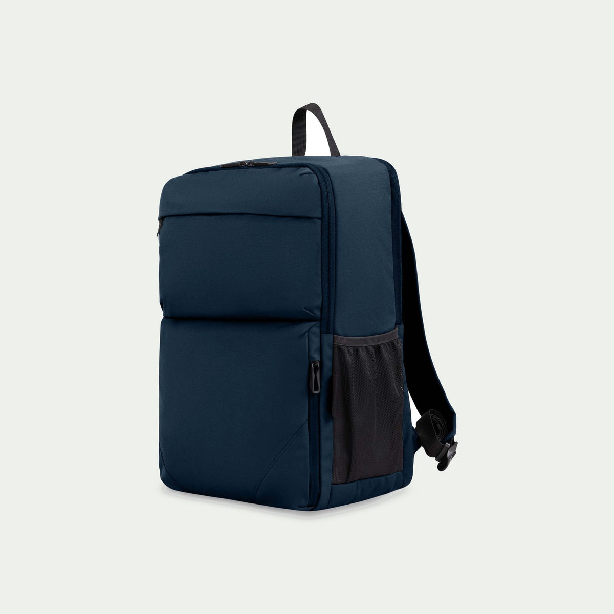 Swiss Mobility Urban Pro Backpack Navy, three-quarter view