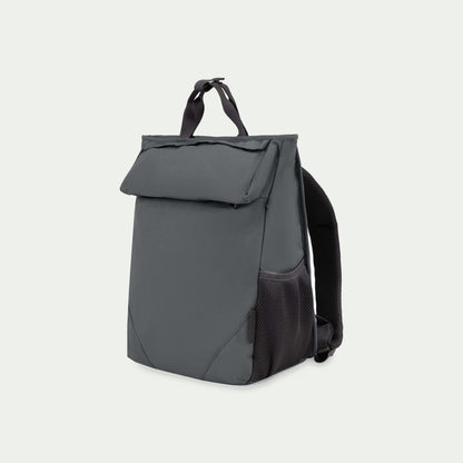 Swiss Mobility Urban Pro Backpack Grey, three-quarter view