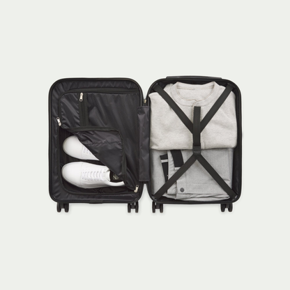 Swiss Mobility CPH coral HLG5620SM carry-on suitcase from HLG5602SM two-piece set, open interior