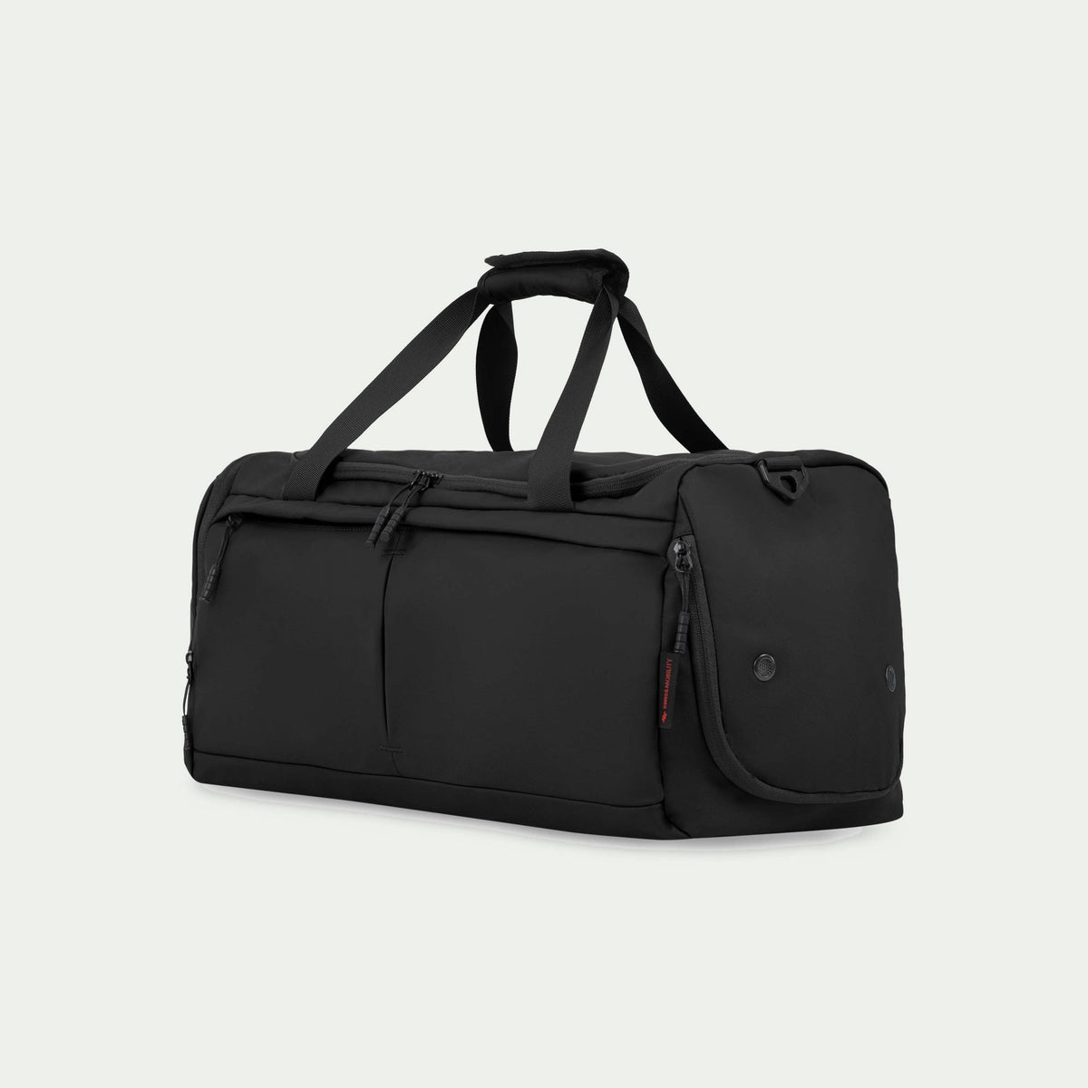 Swiss Mobility Active City Duffle Bag Black, three-quarter view