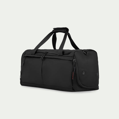 Swiss Mobility Active City Duffle Bag Black, three-quarter view