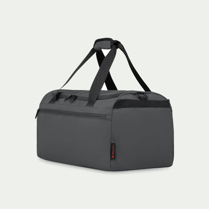 Swiss Mobility Urban Pro Duffle Bag Grey, three-quarter view