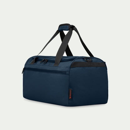 Swiss Mobility Urban Pro Duffle Bag Navy, three-quarter view