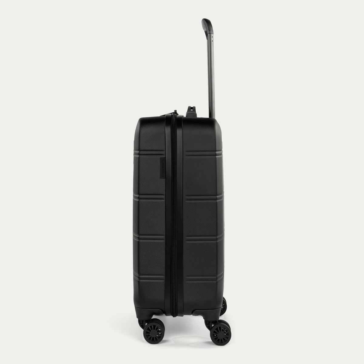 Swiss Mobility LAX 20-Inch Carry-On Luggage Black, side view