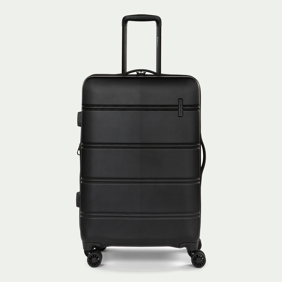 Swiss Mobility LAX 24-Inch Luggage Black, front view
