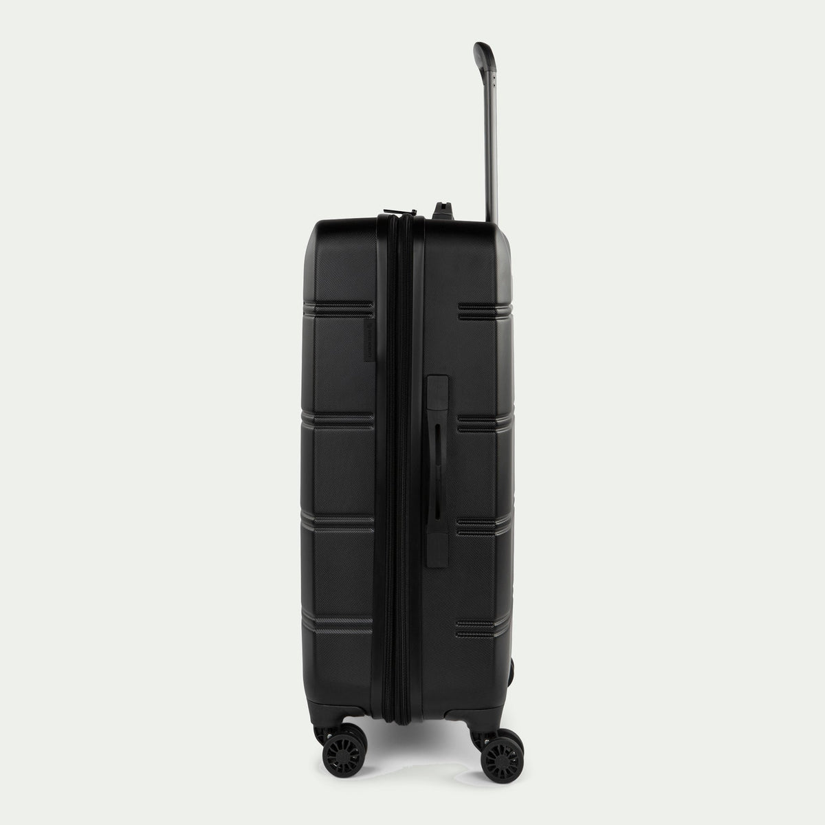 Swiss Mobility LAX 24-Inch Luggage Black, side view