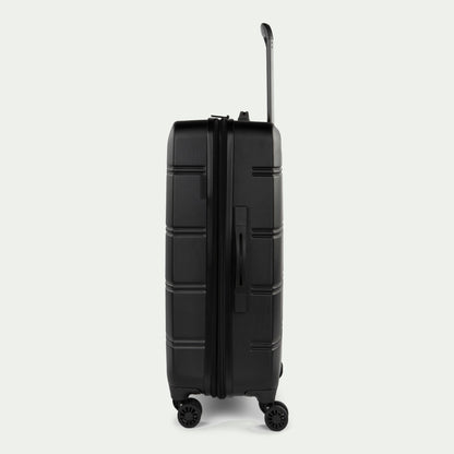 Swiss Mobility LAX 24-Inch Luggage Black, side view