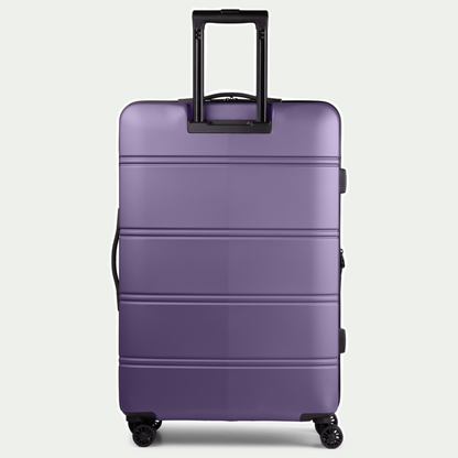 Valise Swiss Mobility LAX de 28 po, couleur violette, vue arrière