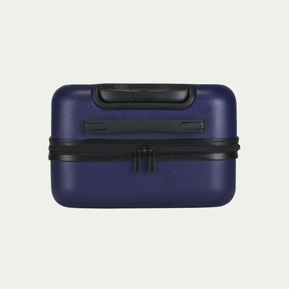 Swiss Mobility CPH navy HLG5620SM carry-on suitcase from HLG5602SM two-piece set, top view