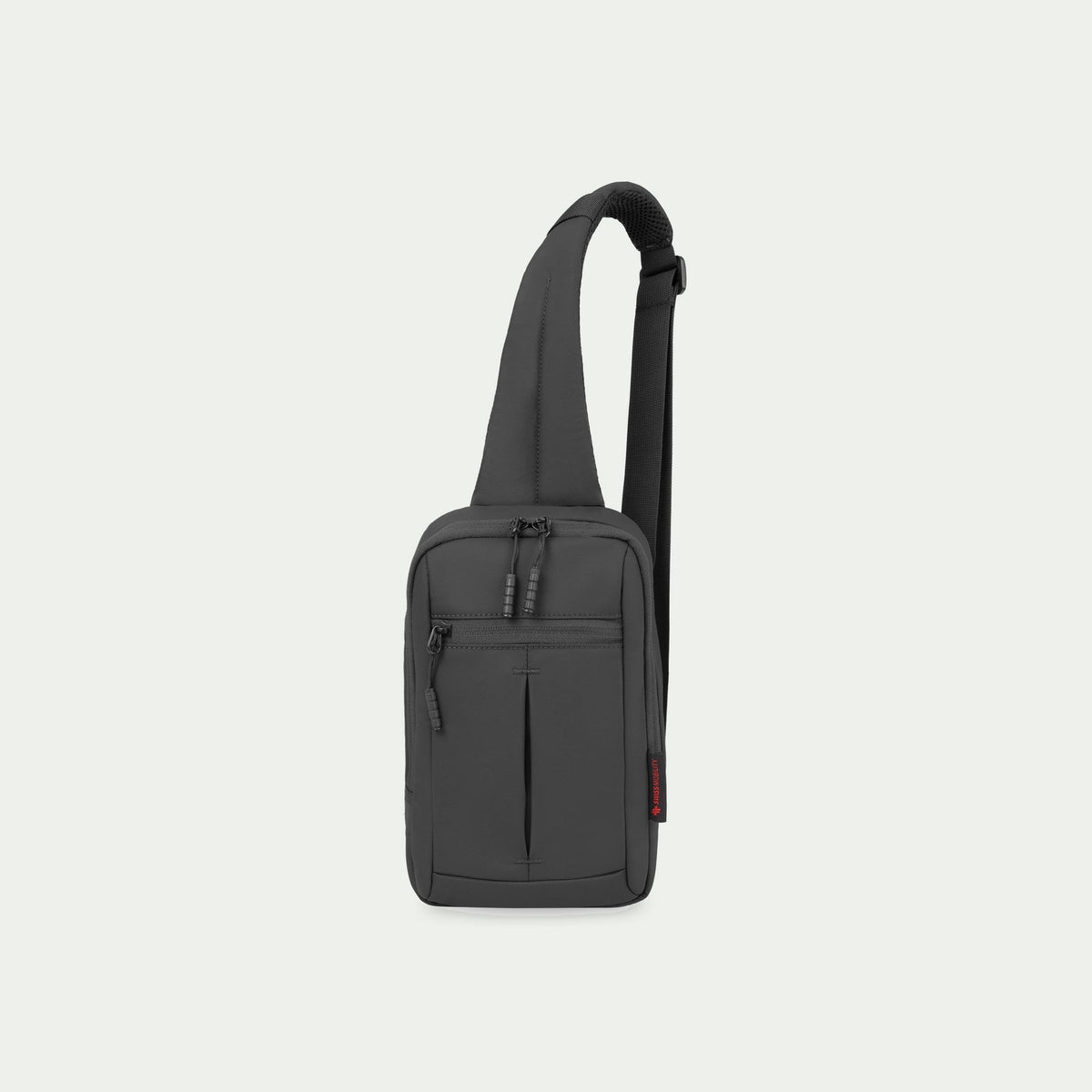 Swiss Mobility Active City Sling Bag Grey, front view