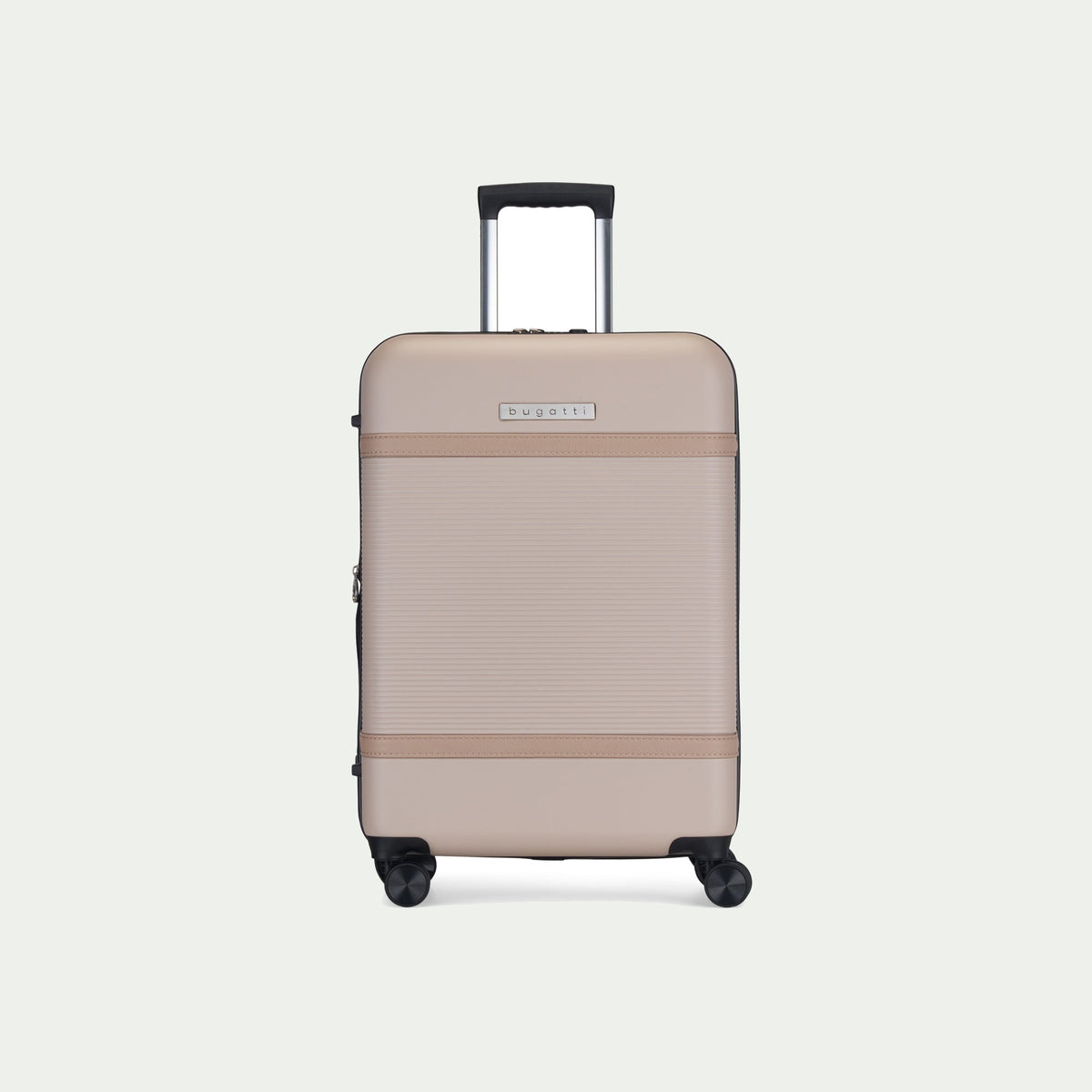 Bugatti Wellington 24-inch medium checked luggage in Cookie – front view